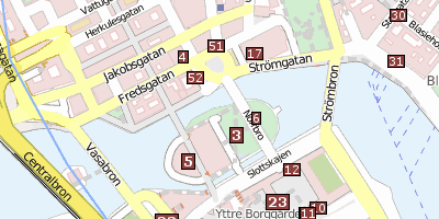 Helgeandsholmen Stockholm Stadtplan