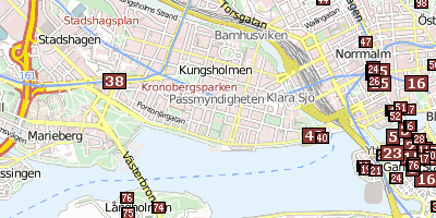 Stadtplan Kungsholmen